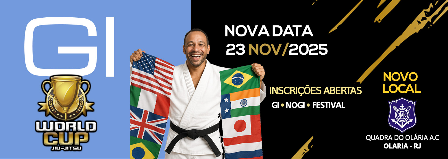WORLD CUP DE JIU-JITSU OLÍMPICO COM KIMONO