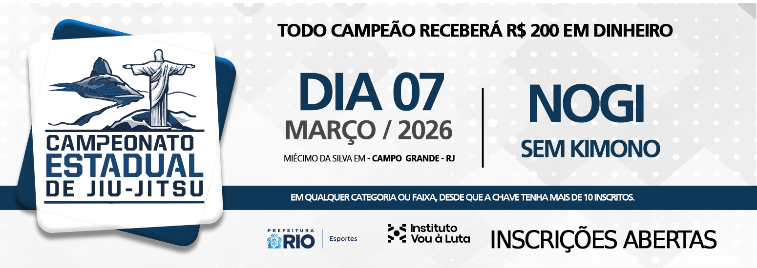 ESTADUAL NOGI - 2026