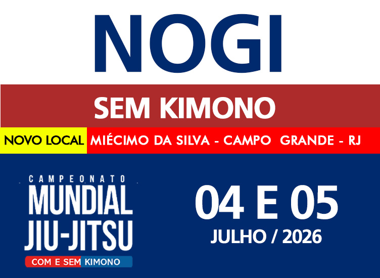 CAMPEONATO MUNDIAL 2026 -  SEM KIMONO